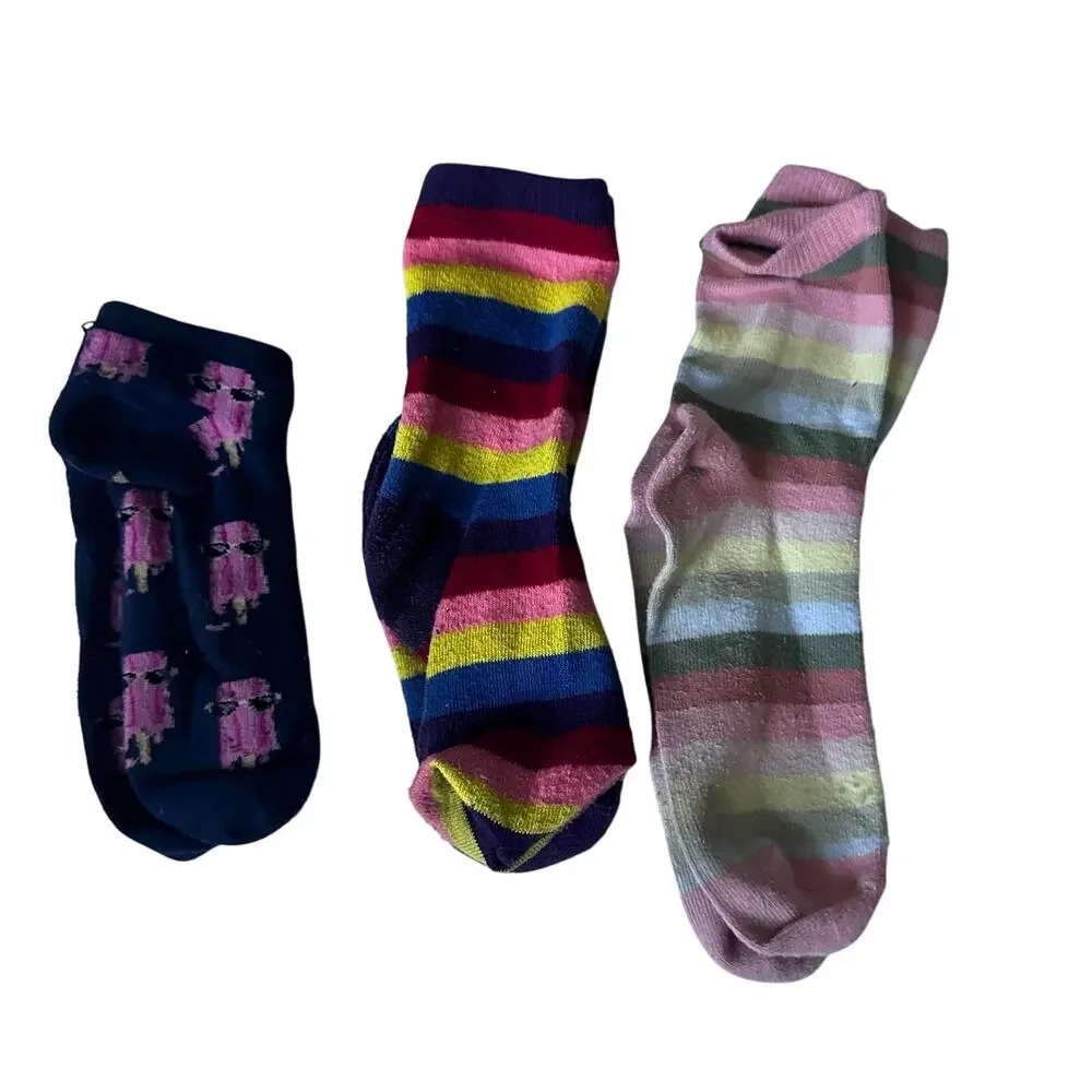 Girls Fun Sock Bundle - Colorful & Cute!